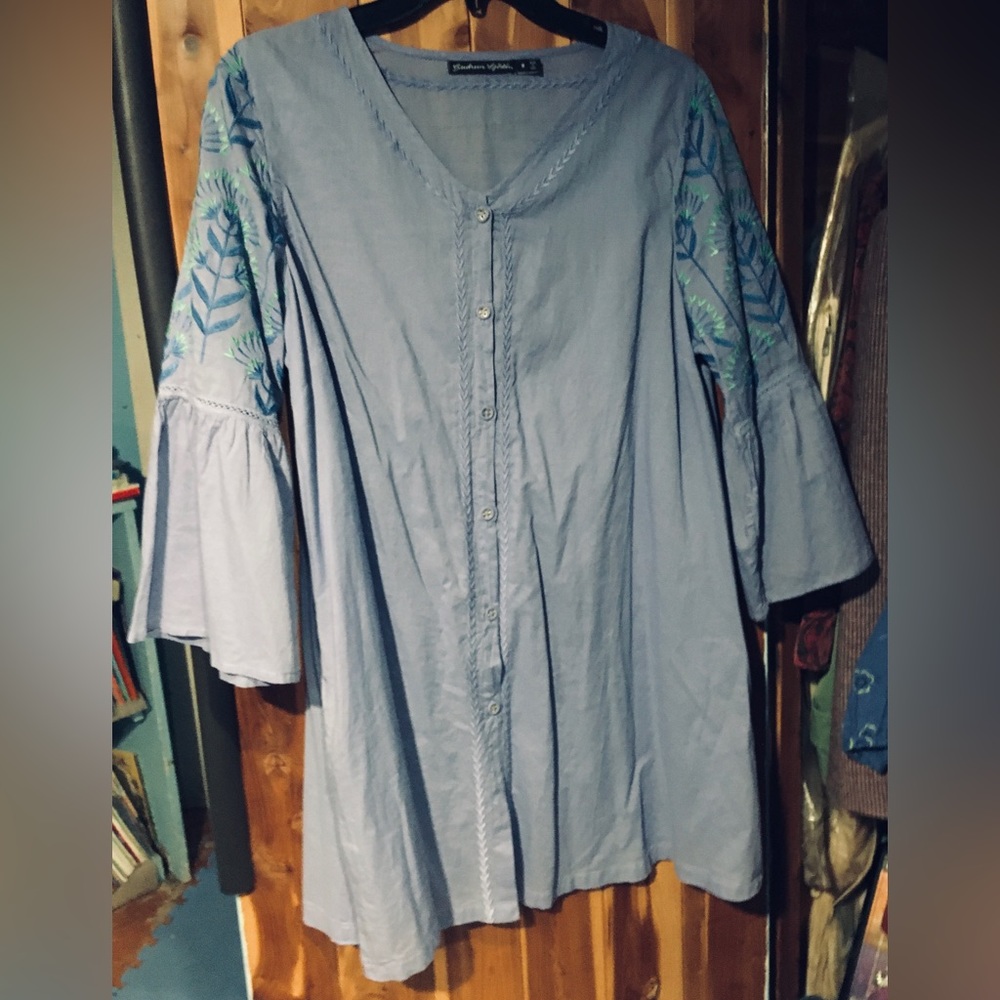 Gorgeous embroidered Gudrun Sjoden blouse